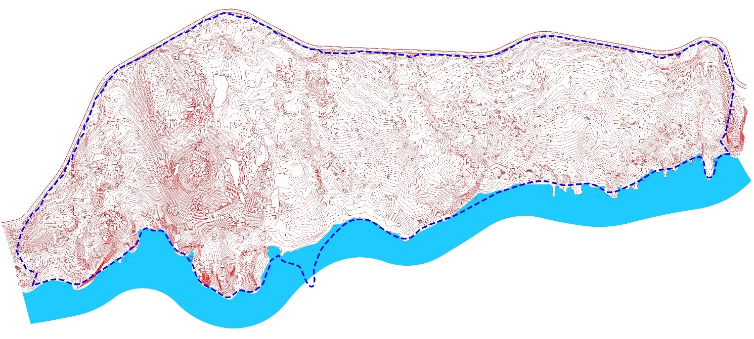 Hình 4. Bản đồ ranh giới khu vực quy hoạch